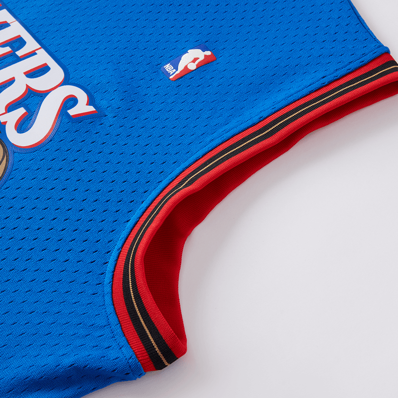 Баскетбольная майка Mitchell Ness NBA SW 1999-00 76 3 - изображение 6