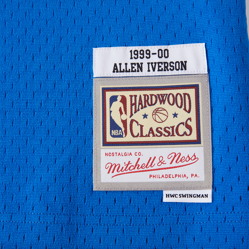 Баскетбольная майка Mitchell Ness NBA SW 1999-00 76 3 - изображение 8