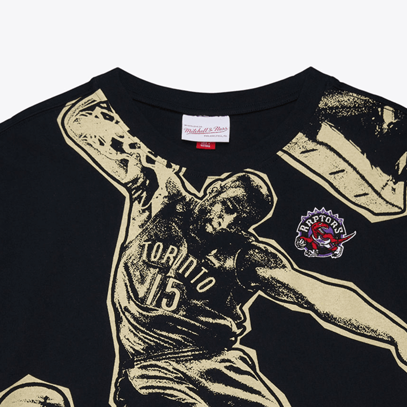 Футболка Mitchell Ness SU25 100% хлопок T-рубашка унисекс черная - изображение 3