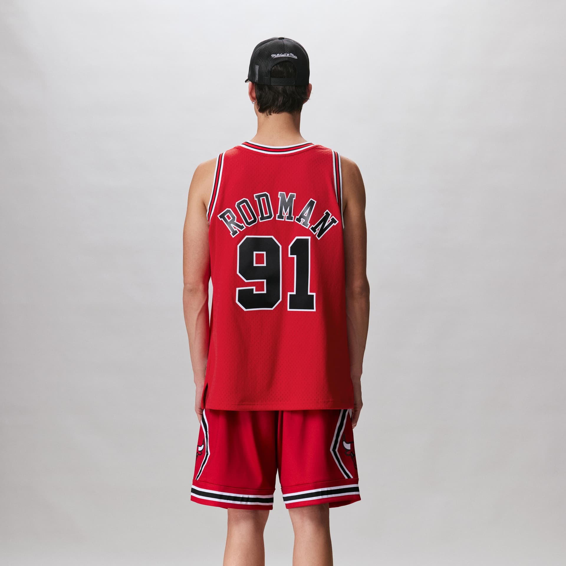 Баскетбольная майка Mitchell Ness NBA SW 97-98 91 - изображение 2