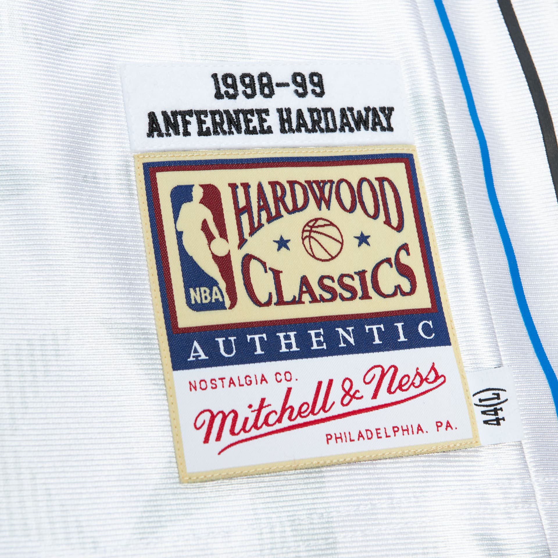 Баскетбольная майка Mitchell & Ness Basketball Vest White - изображение 7