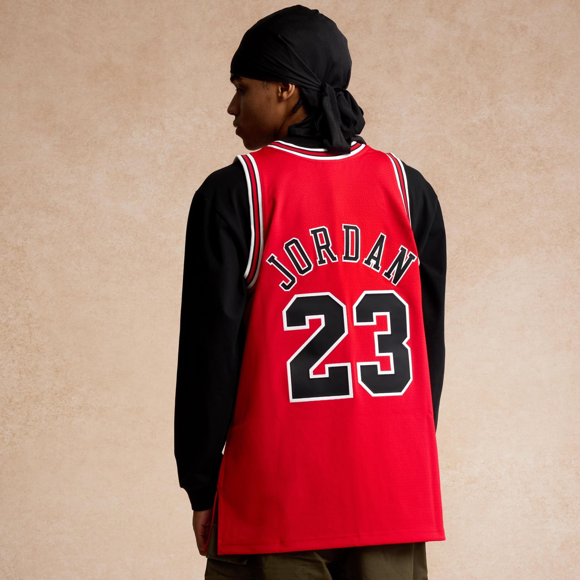 Баскетбольная майка Mitchell Ness Authentic NBA AU 97-98 23 - изображение 6