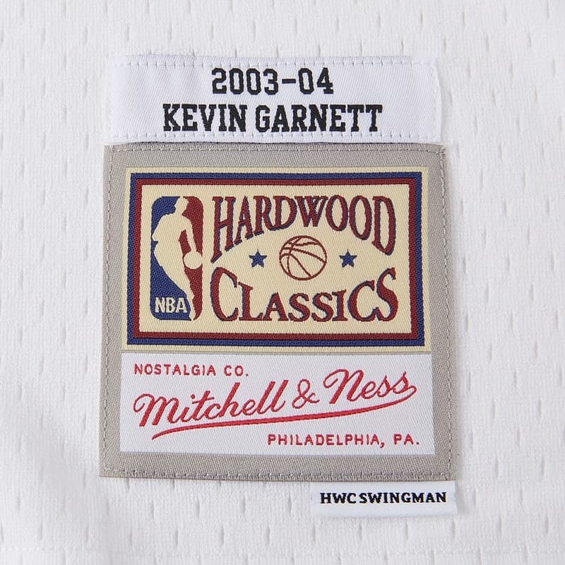 Баскетбольная майка Mitchell Ness X NBA Баскетбольная Джерси Унисекс Белая - изображение 5