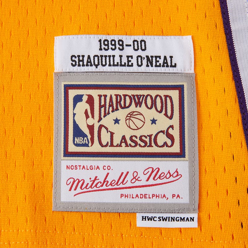 Баскетбольная майка Mitchell & Ness Shaquille O'Neal 34 Lakers Jersey - изображение 6
