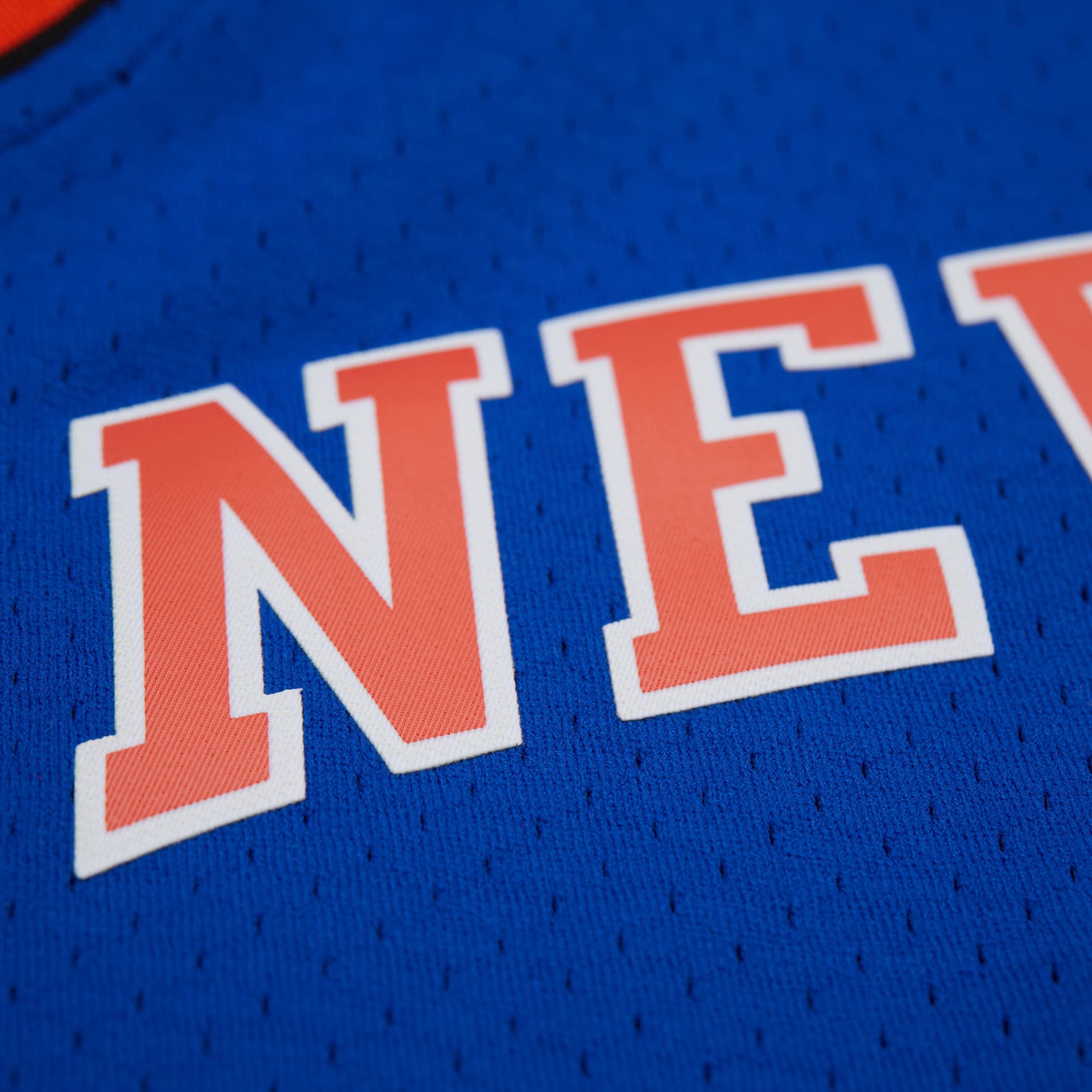 Баскетбольная майка Mitchell Ness X NBA New York Knicks SWINGMAN Fan Edition SU25 Баскетбольная Джерси Мужская Синяя - изображение 4