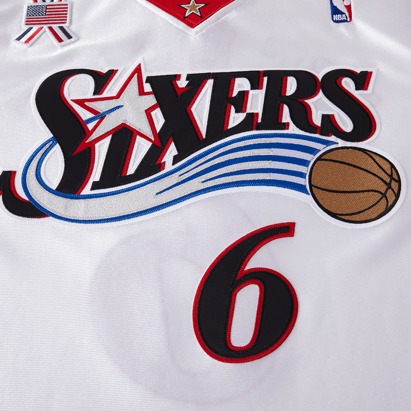 Баскетбольная майка Mitchell Ness AU 02-03 76 6 - изображение 4