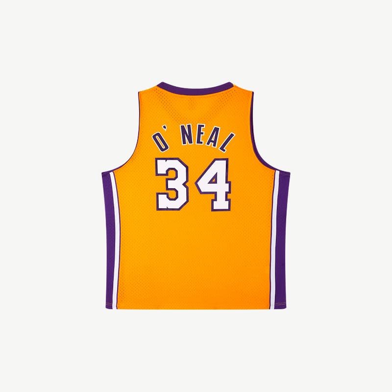 Баскетбольная майка Mitchell & Ness Shaquille O'Neal 34 Lakers Jersey - изображение 2
