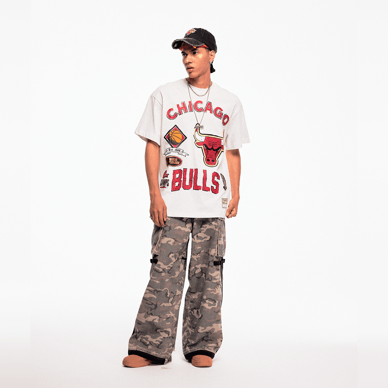 Футболка Mitchell Ness NBAlogo T - изображение 5