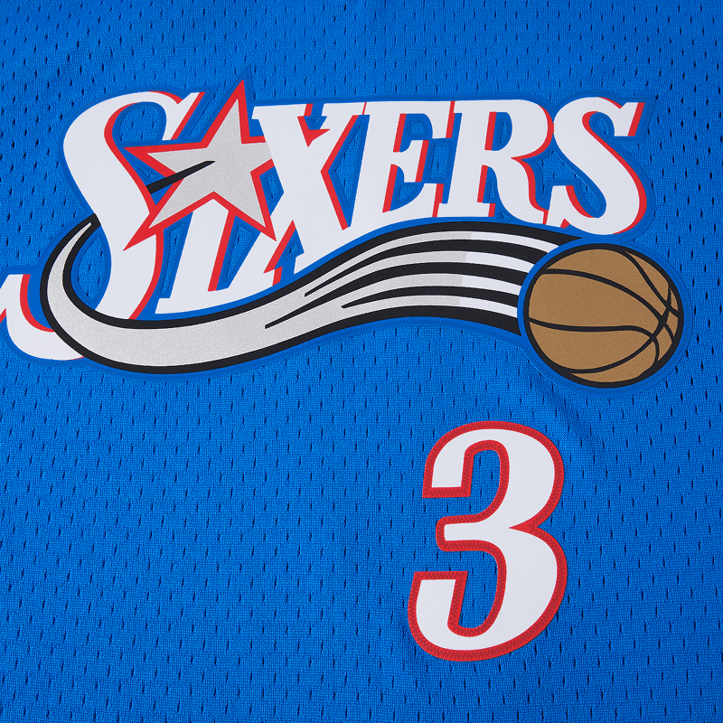 Баскетбольная майка Mitchell Ness NBA SW 1999-00 76 3 - изображение 7