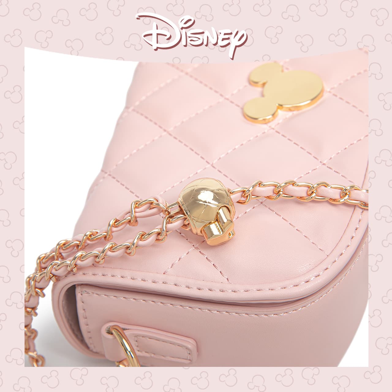 Мини-сумка Disney Mickey Mouse Сумка через плечо из синтетической кожи Стандартная (стандартная) Женская Многоцветная - изображение 5