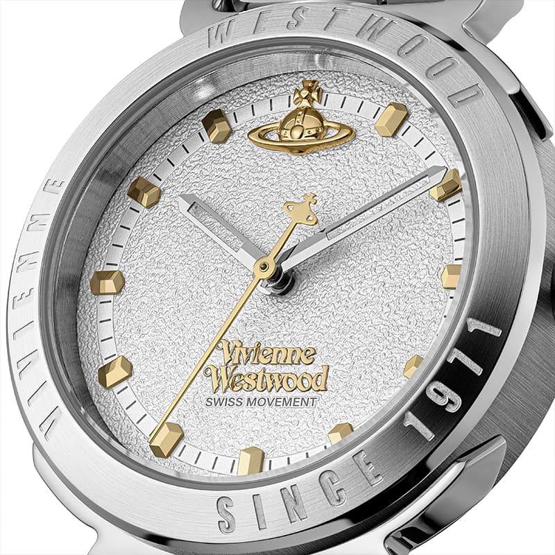 Механические часы Vivienne Westwood Кварцевый механизм Женские часы 31 мм Серебряный - изображение 6