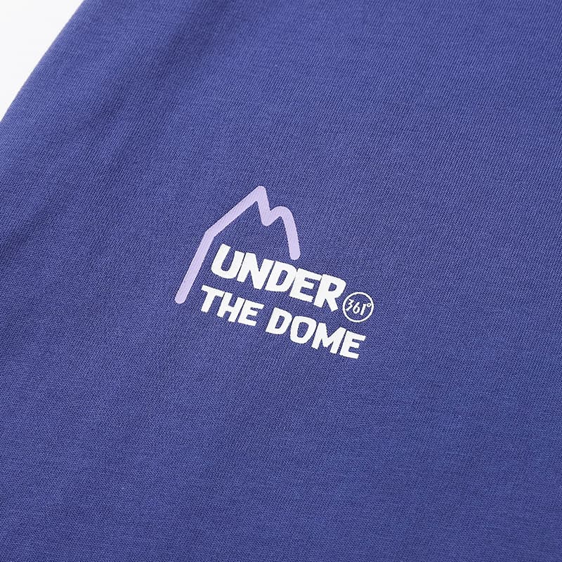 Футболка 361° T-Shirt Мужской Ночной Фиолетовый - изображение 6
