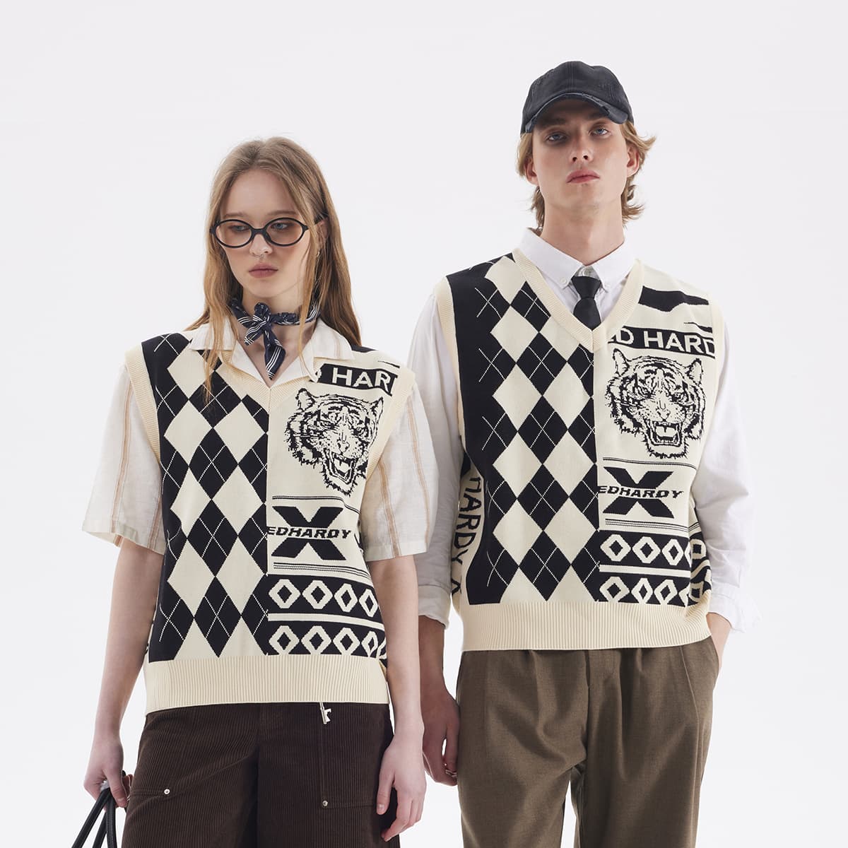 Кофта Ed Hardy Logo Sweater Vest - изображение 3