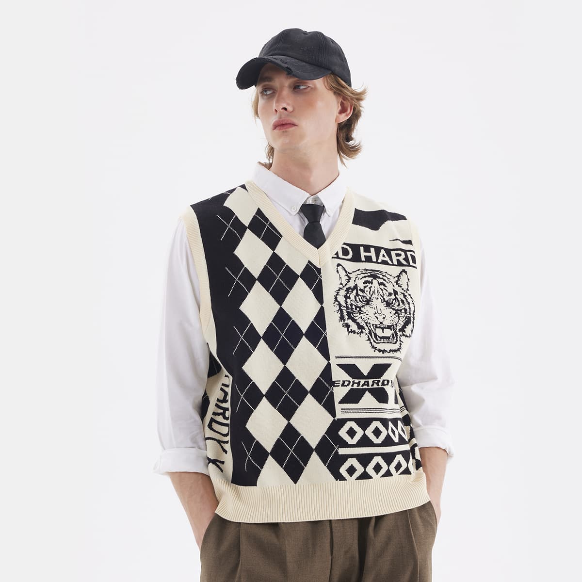 Кофта Ed Hardy Logo Sweater Vest - изображение 5