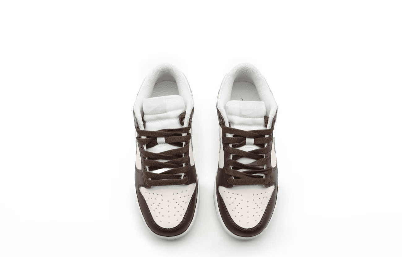 Кроссовки Nike Dunk Low White Brown - изображение 4