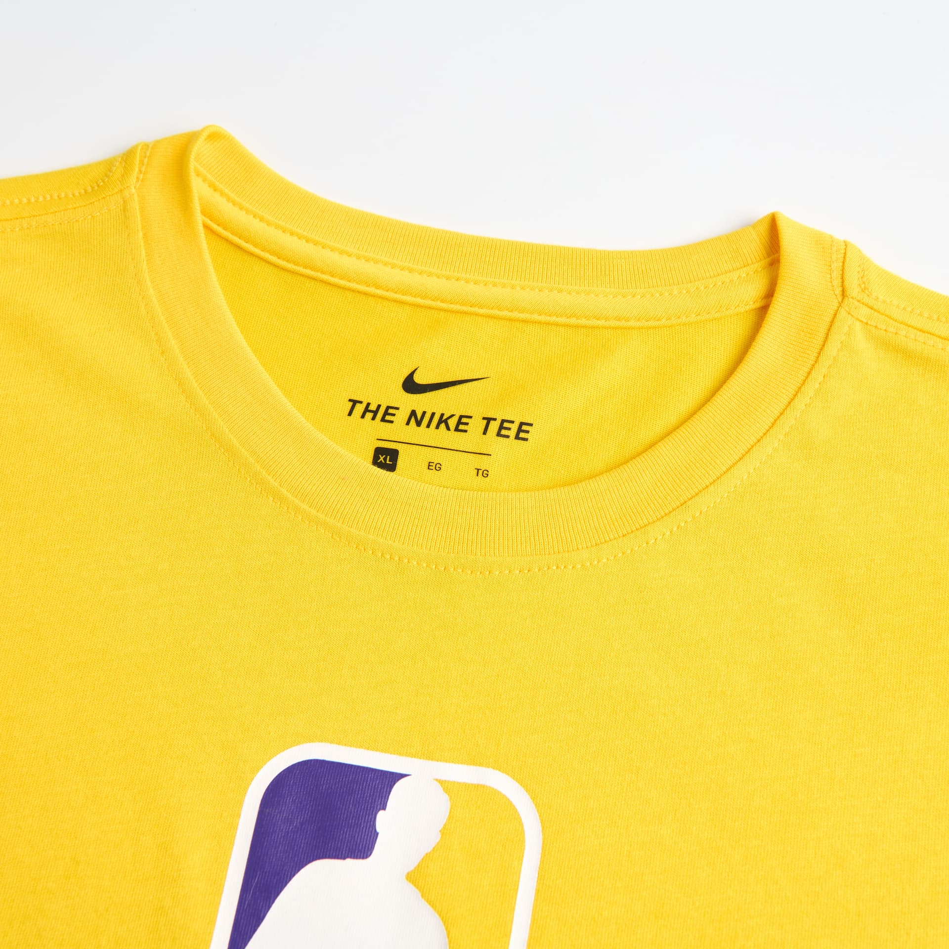 Футболка Nike x NBA Logo T-Shirt Yellow - изображение 3
