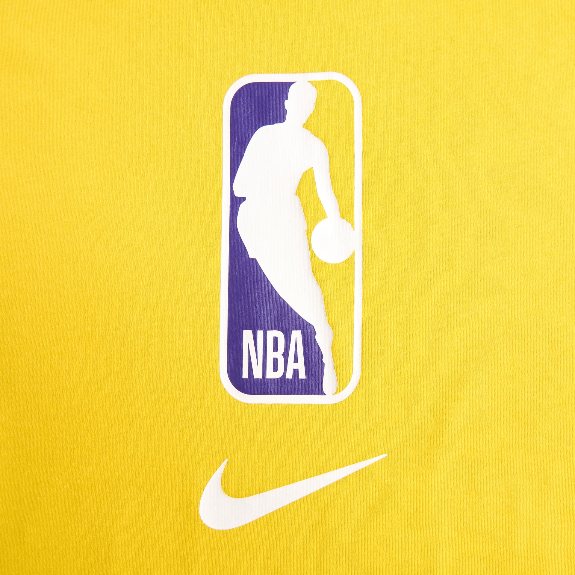 Футболка Nike x NBA Logo T-Shirt Yellow - изображение 4