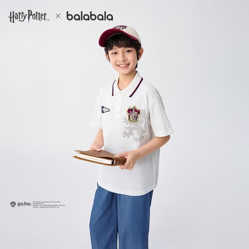 BALABALA X Harry Potter Поло Рубашка с воротником T Детская - изображение 5