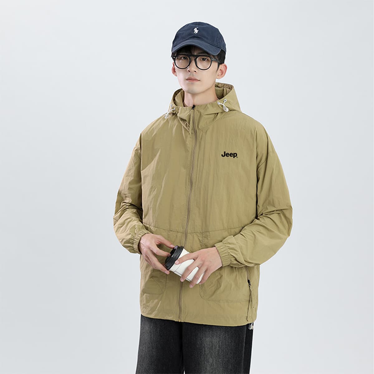 Легкая ветровка Jeep Outdoor Luxury Collection Одежда с UV-защитой Унисекс - изображение 4