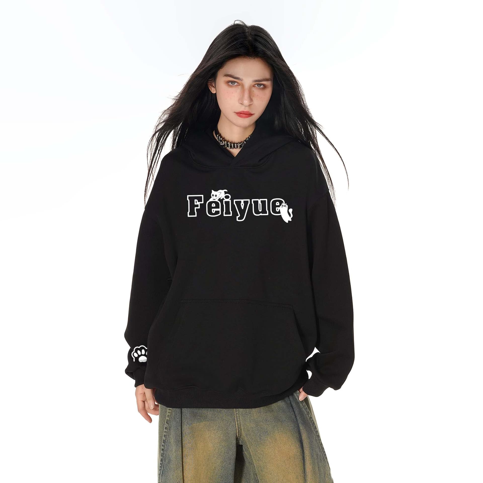 Кофта Feiyue Cute Cats Sweatshirt - изображение 4