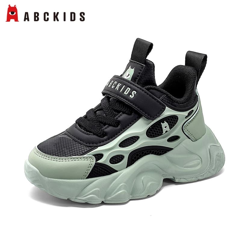 Кроссовки ABC KIDS Lifestyle Shoes Черно-зеленый Детский - изображение 2