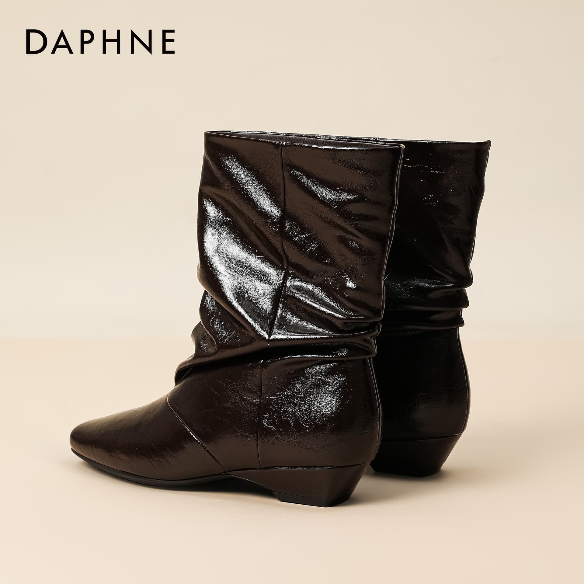 Сапоги DAPHNE Синтетическая кожа Ботильоны Женские - изображение 4