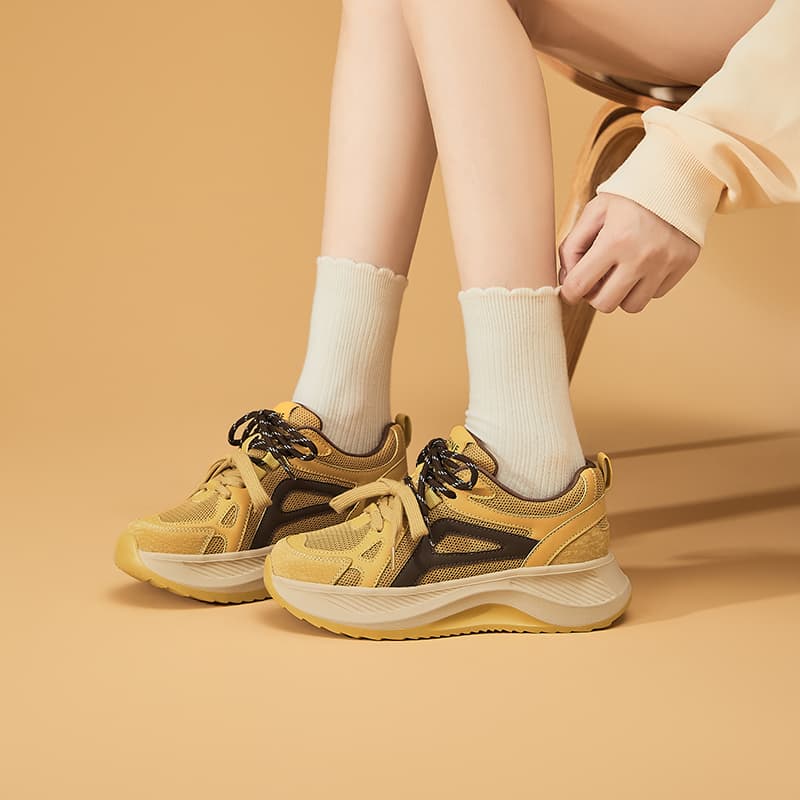 Кроссовки DAPHNE Chunky Sneakers Low Top Женские - изображение 4