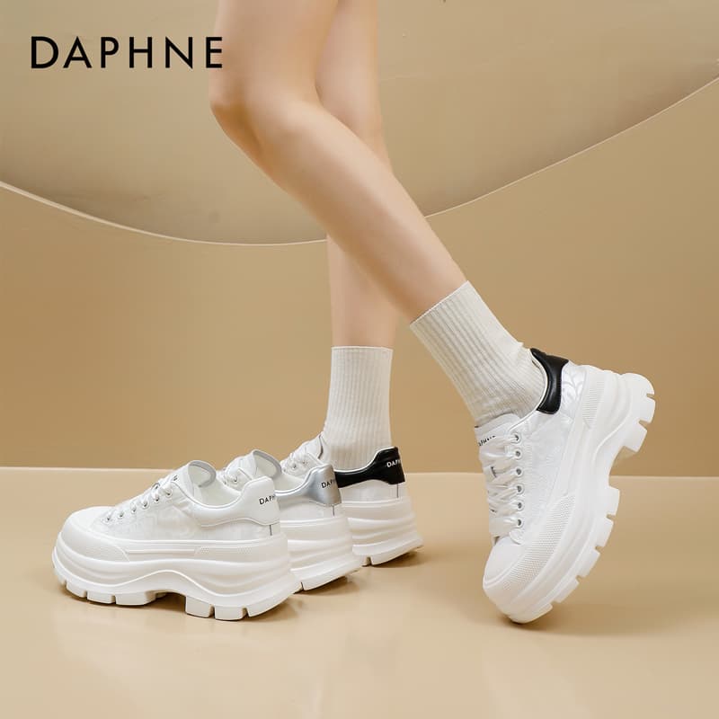 Кроссовки DAPHNE Синтетическая кожа Повседневная обувь Женская - изображение 5