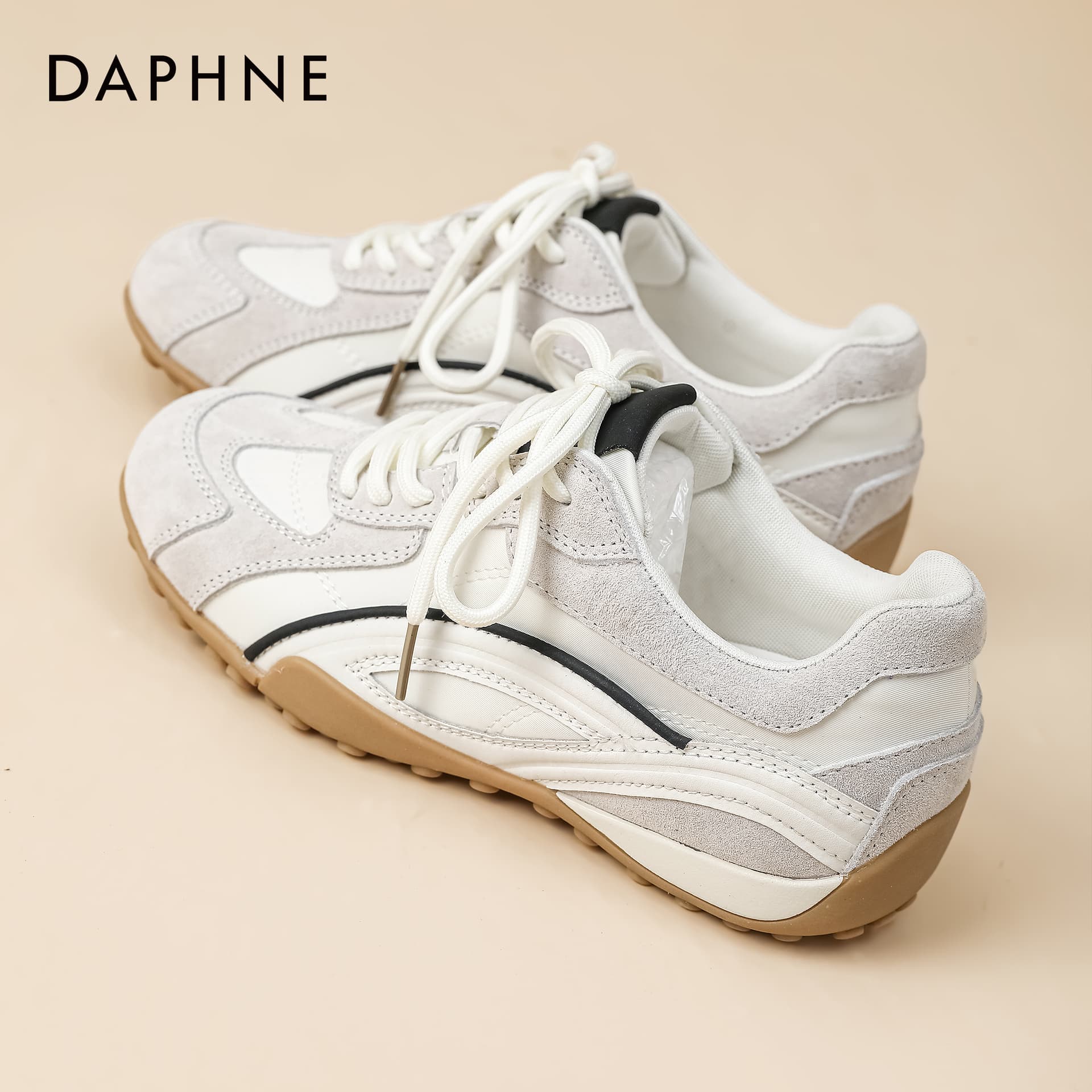 Кроссовки DAPHNE Синтетическая кожа текстиль Лоу-топы Кеды немецкой армии (GAT) Унисекс - изображение 4