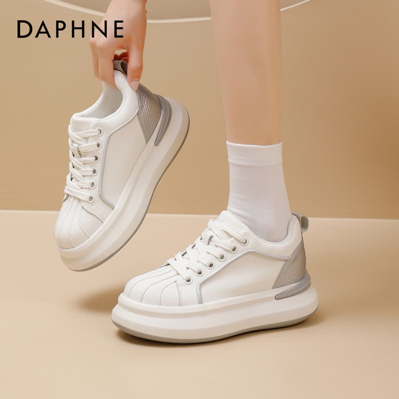 Кроссовки DAPHNE Кеды для скейтбординга Low Топ Женские - изображение 5
