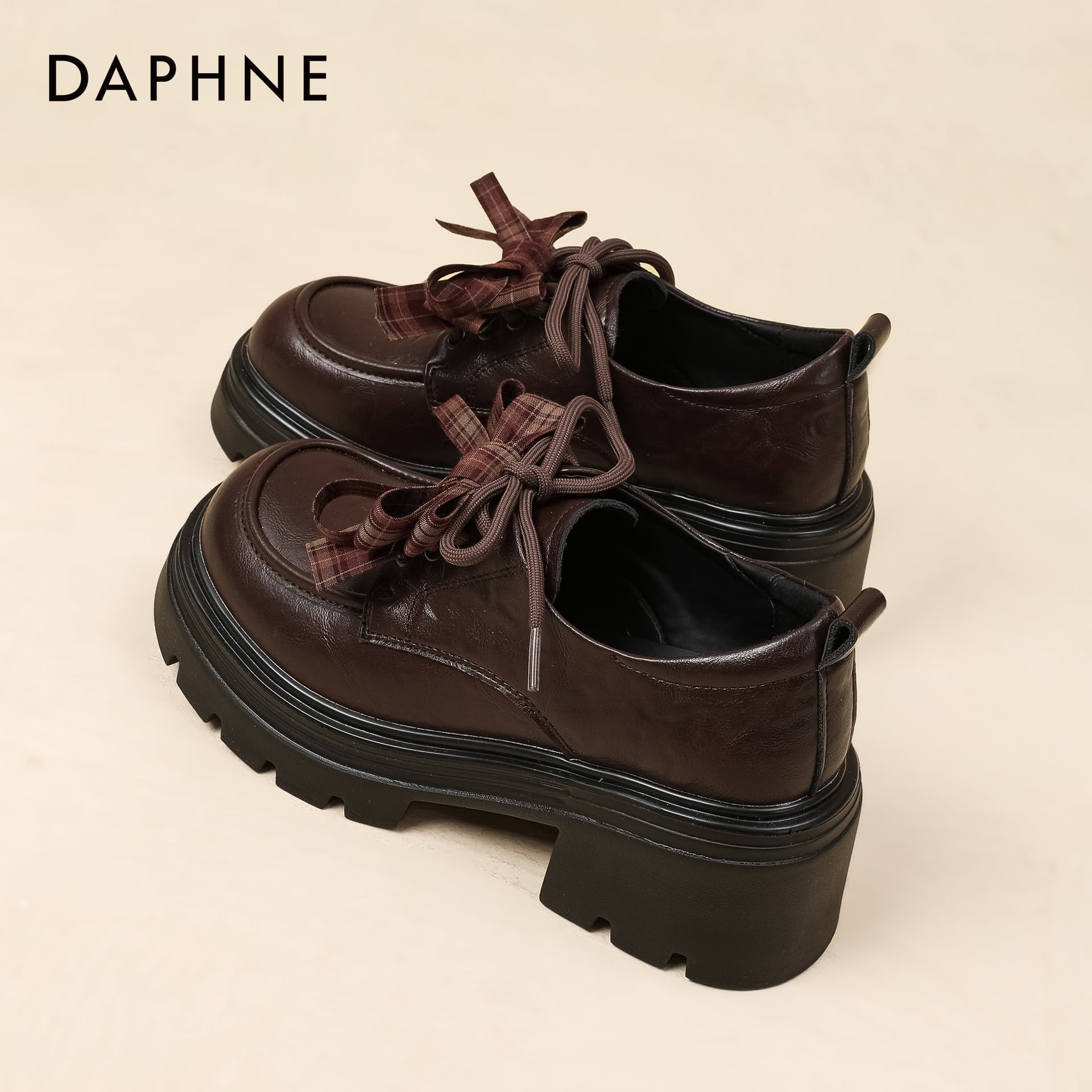Лоферы DAPHNE Women's High Journal Обувь Синтетическая кожа Лоферы Женские - изображение 5