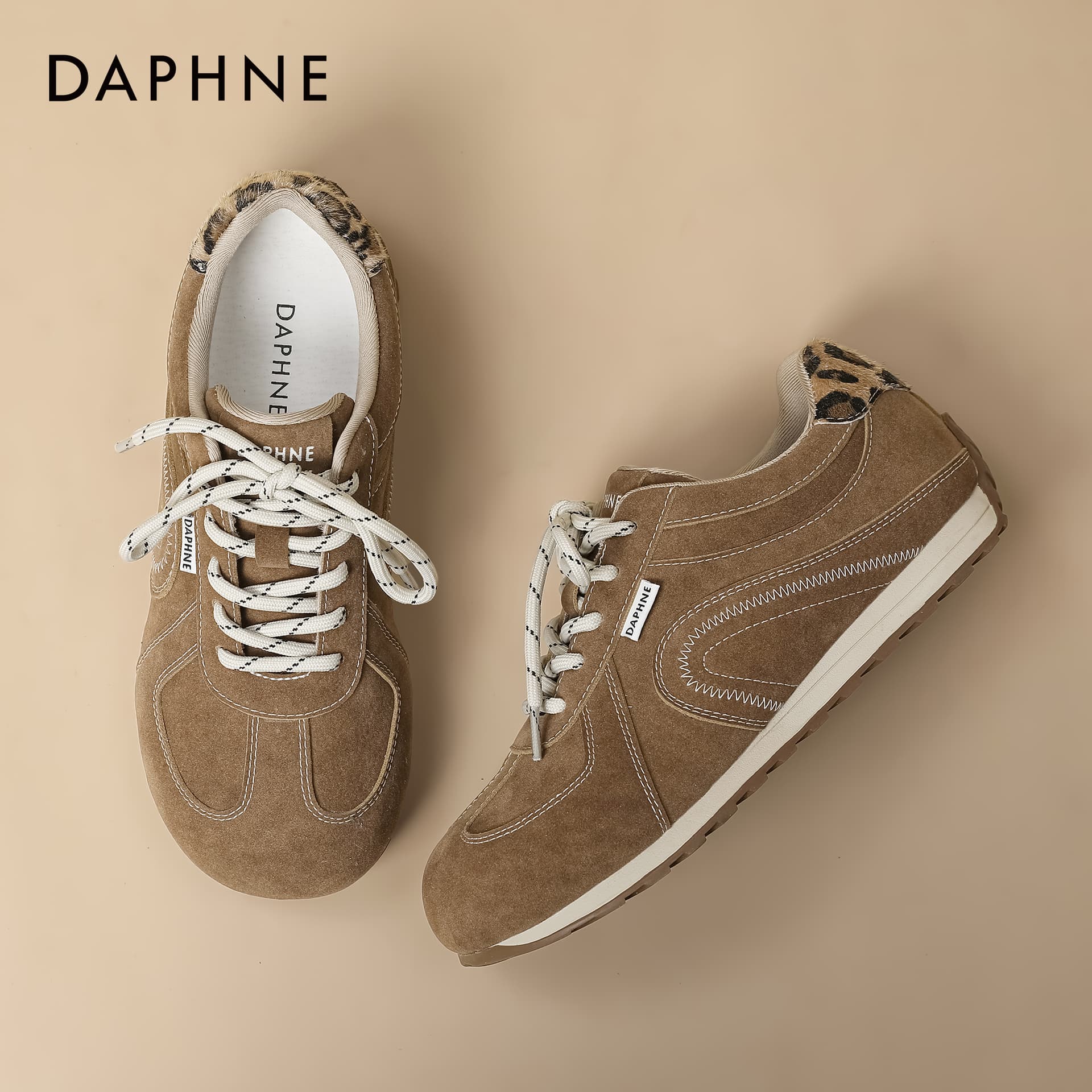 Кроссовки DAPHNE Синтетическая кожа Лоу-топы Кеды немецкой армии (GAT) Женские - изображение 5