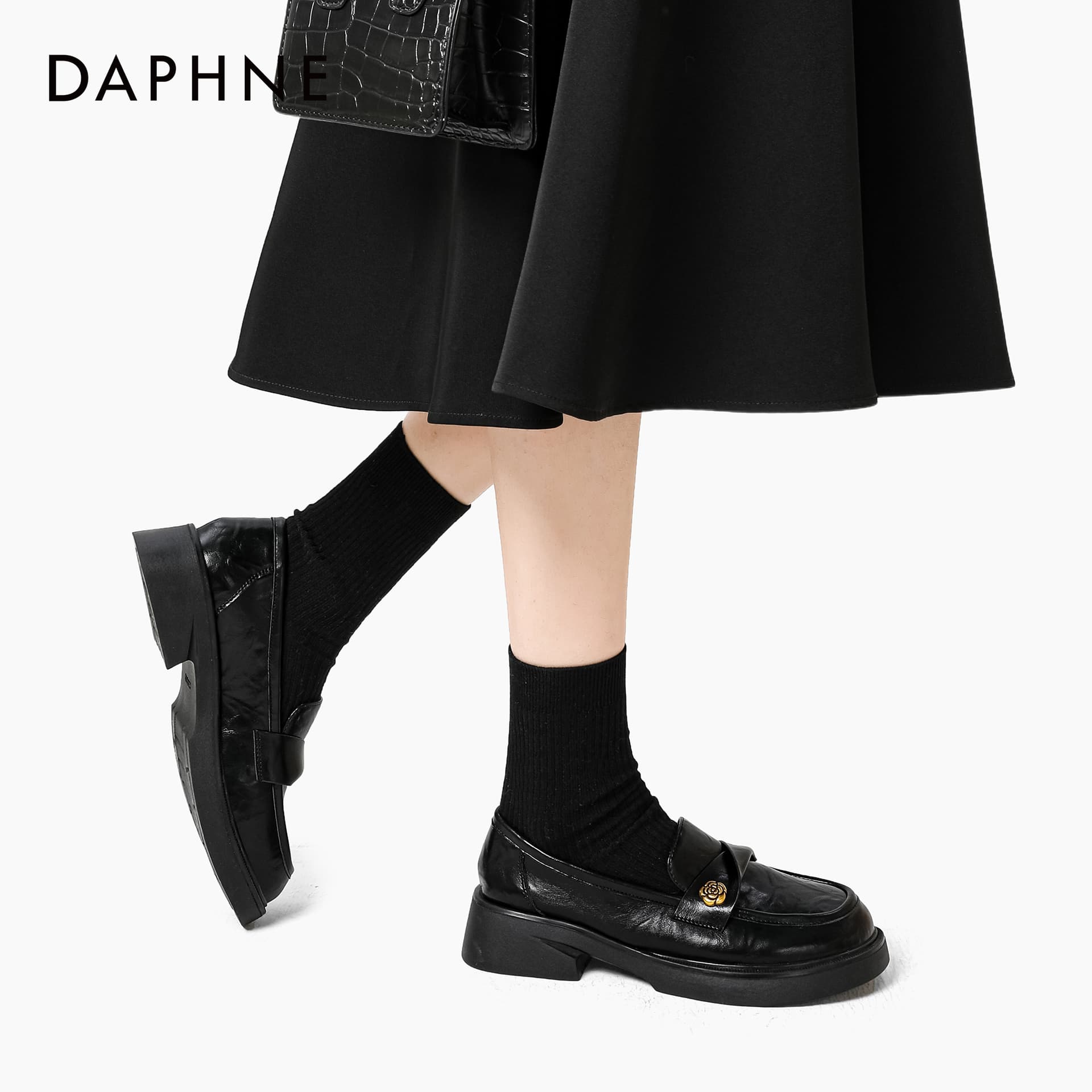 Лоферы DAPHNE Лоферы из синтетической кожи для женщин - изображение 4