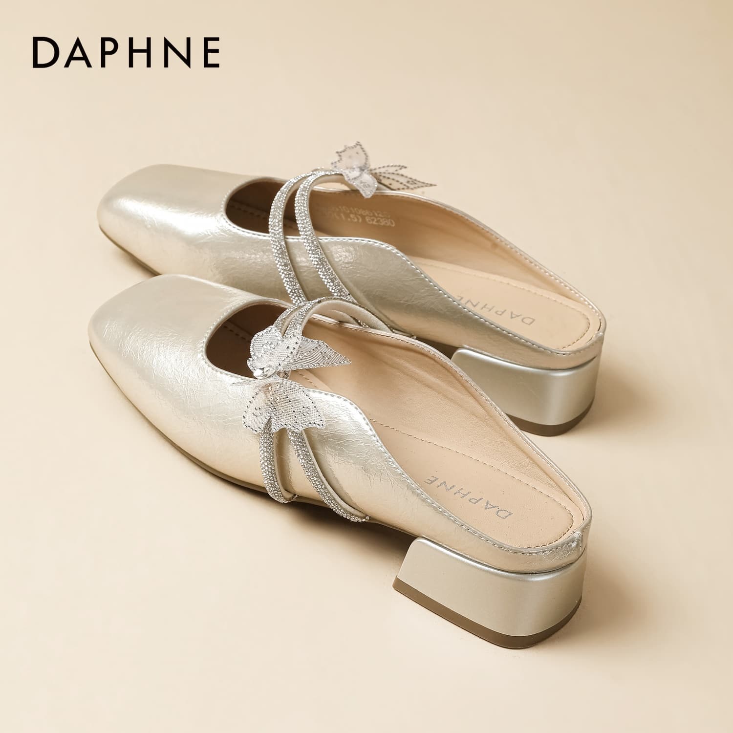 Шлёпанцы DAPHNE One Шнуровочные Сандалии Женские - изображение 4
