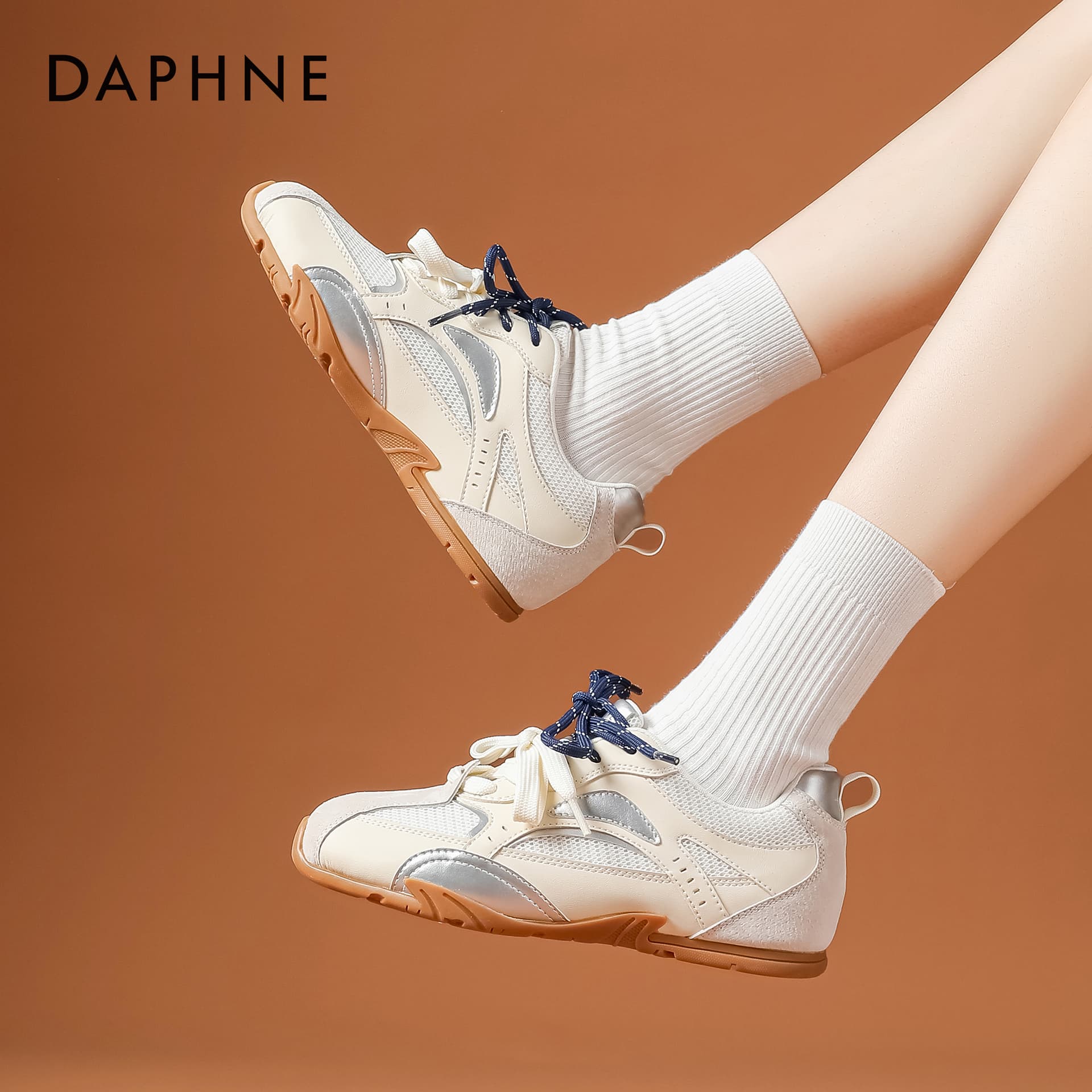 Кроссовки DAPHNE Повседневная обувь Низкий топ Женский - изображение 4