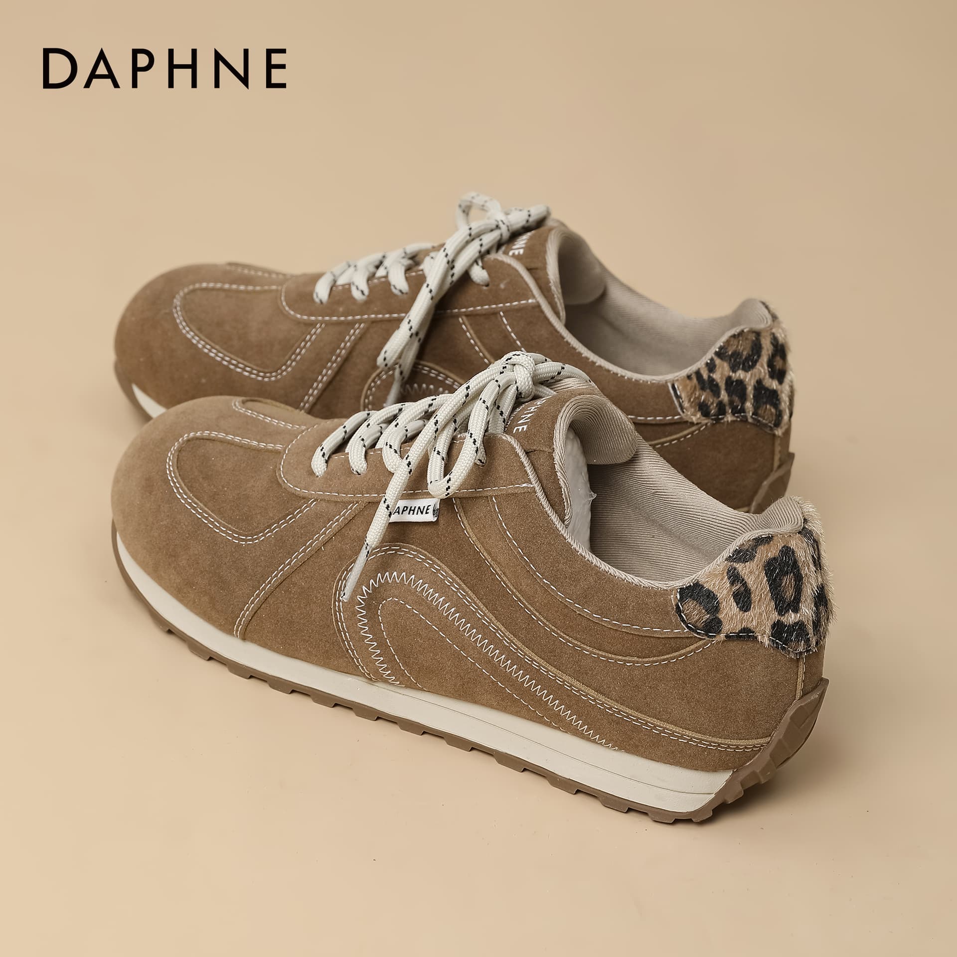 Кроссовки DAPHNE Синтетическая кожа Лоу-топы Кеды немецкой армии (GAT) Женские - изображение 4