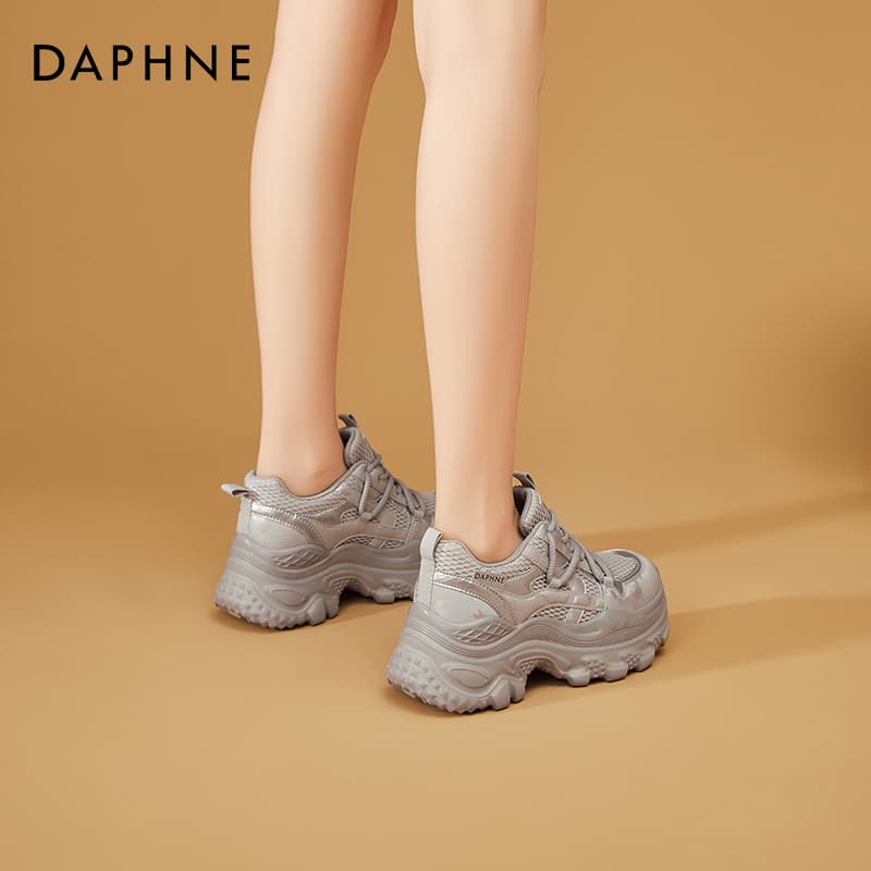 Кроссовки DAPHNE массивные кроссовки высокие женские - изображение 4