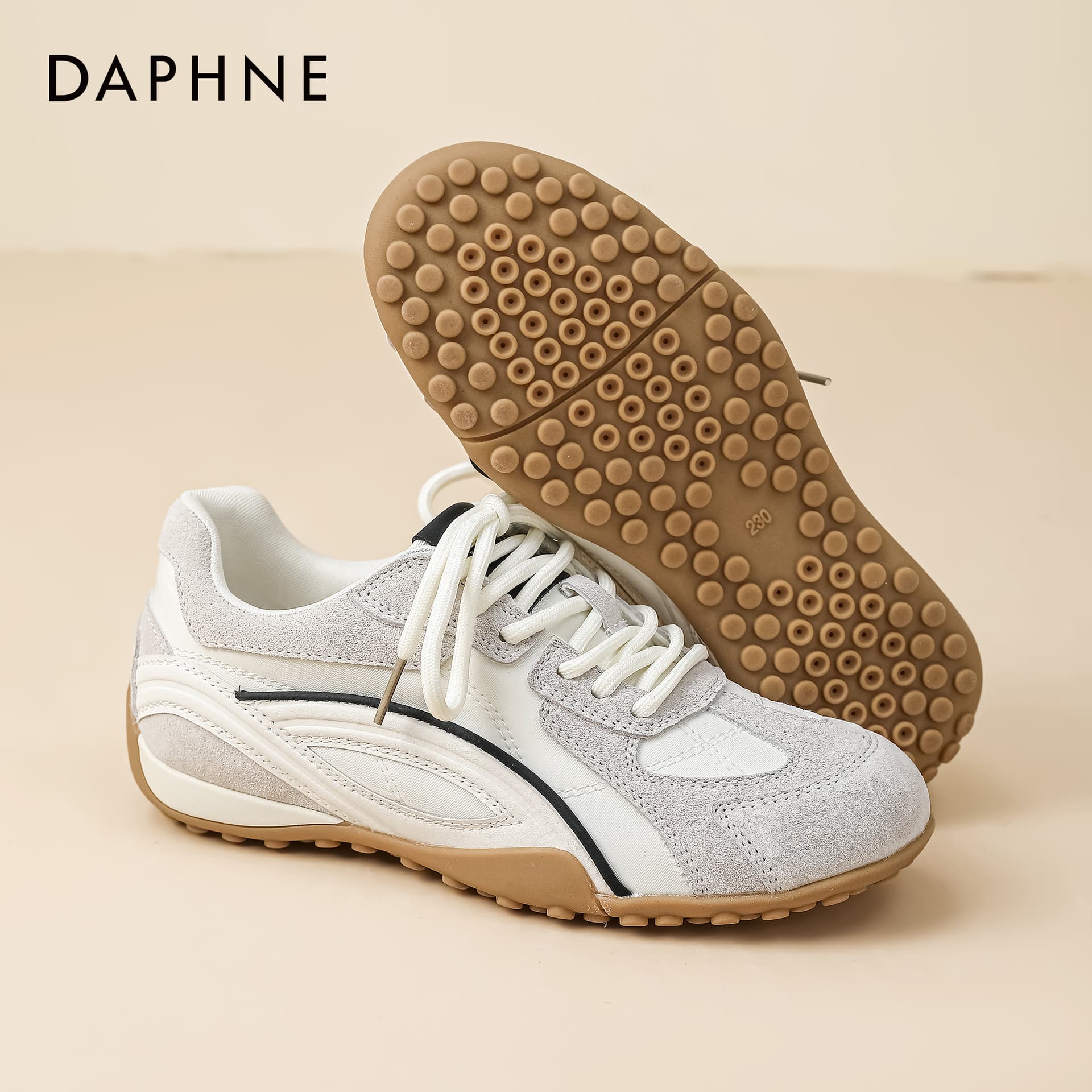 Кроссовки DAPHNE Синтетическая кожа текстиль Лоу-топы Кеды немецкой армии (GAT) Унисекс - изображение 5