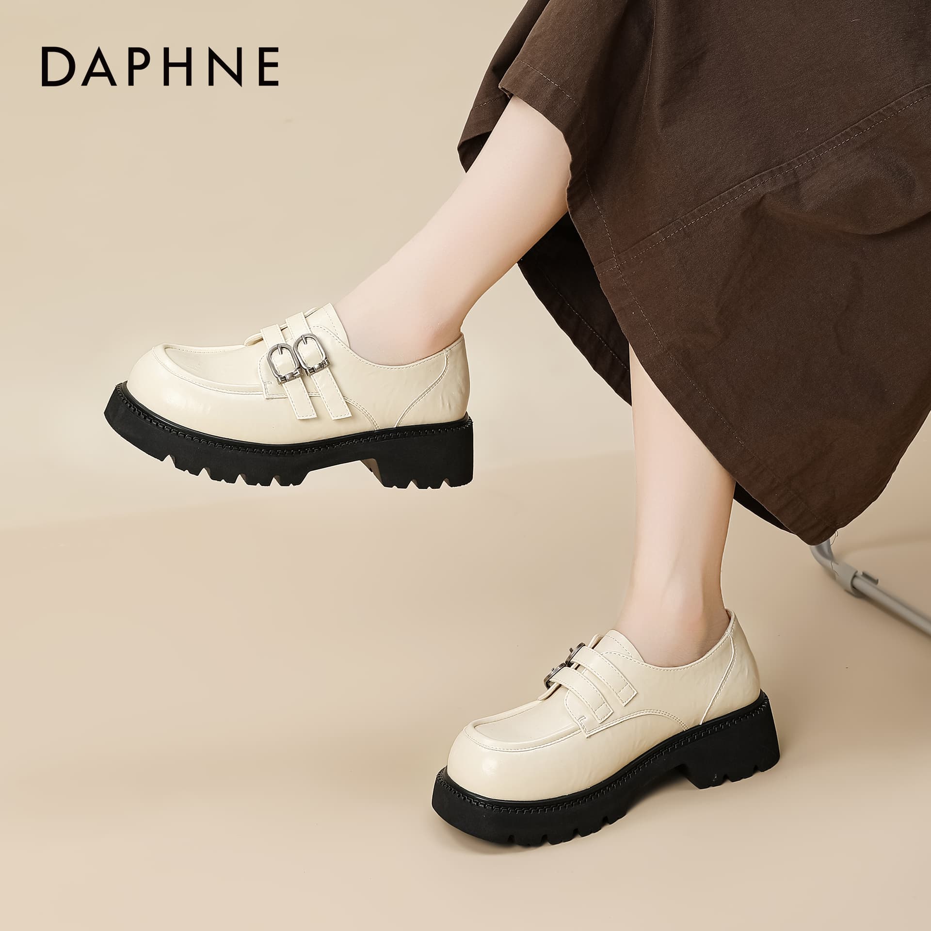 Лоферы DAPHNE Синтетическая кожа Лоферы Женские - изображение 6