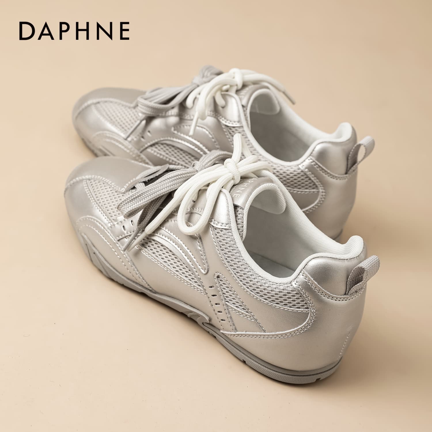 Кроссовки DAPHNE Кеды немецкой армии (GAT) MID Топ Шампанское Женские - изображение 4