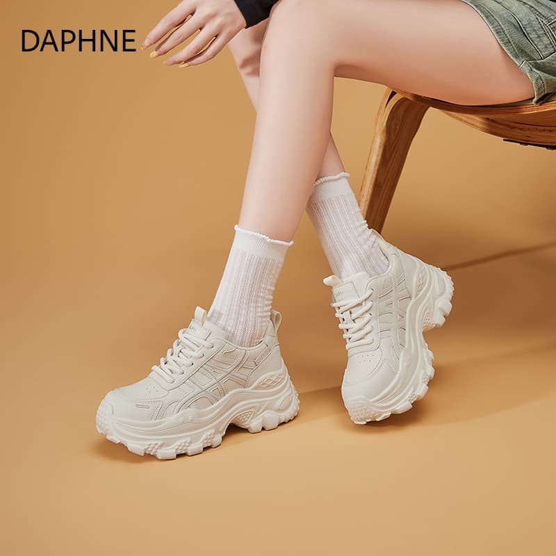 Кроссовки DAPHNE массивные кроссовки высокие женские - изображение 5