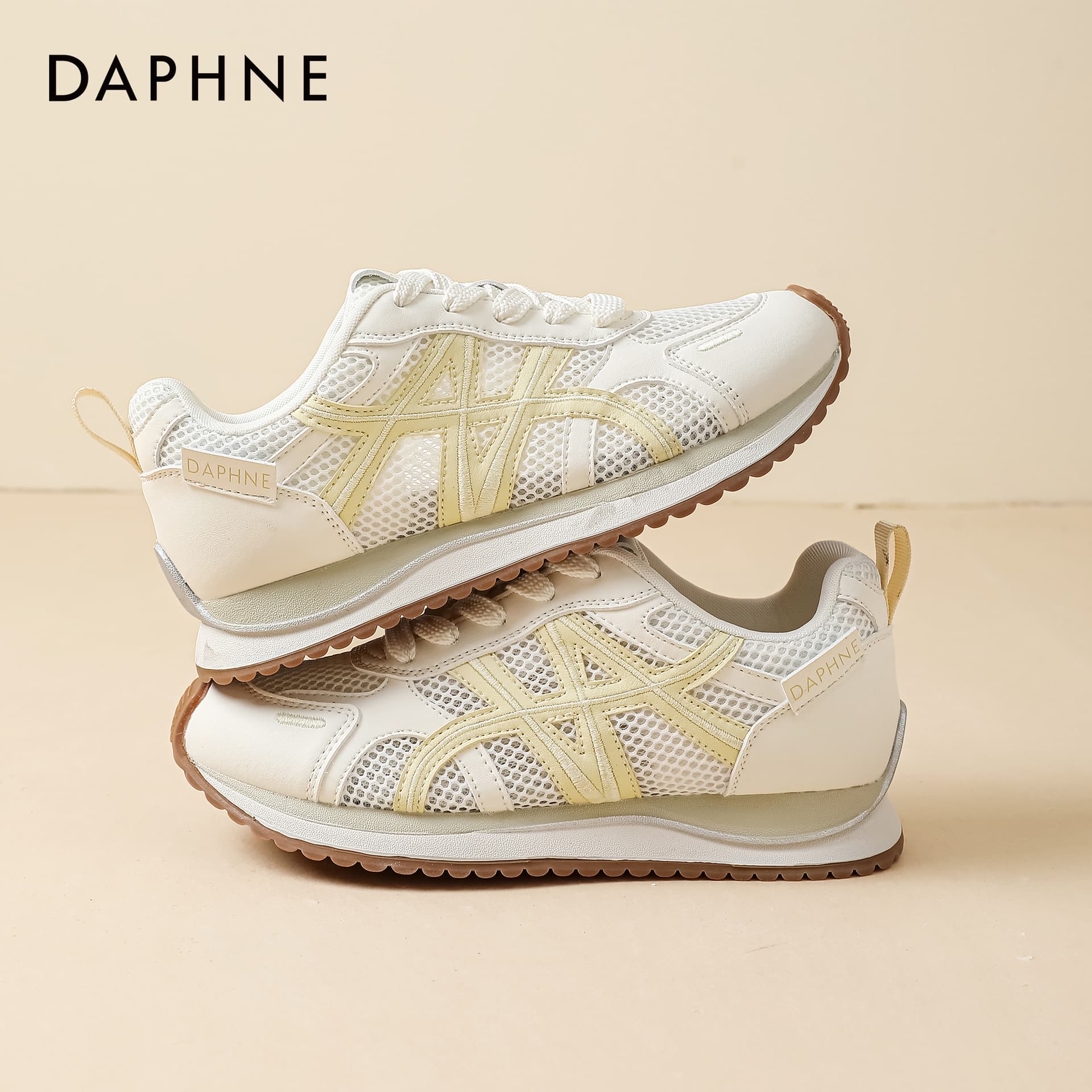 Кроссовки Daphne Синтетическая кожа текстиль спортивная повседневная обувь женская - изображение 3