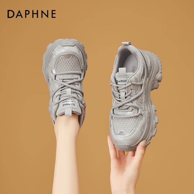 Кроссовки DAPHNE массивные кроссовки высокие женские - изображение 6