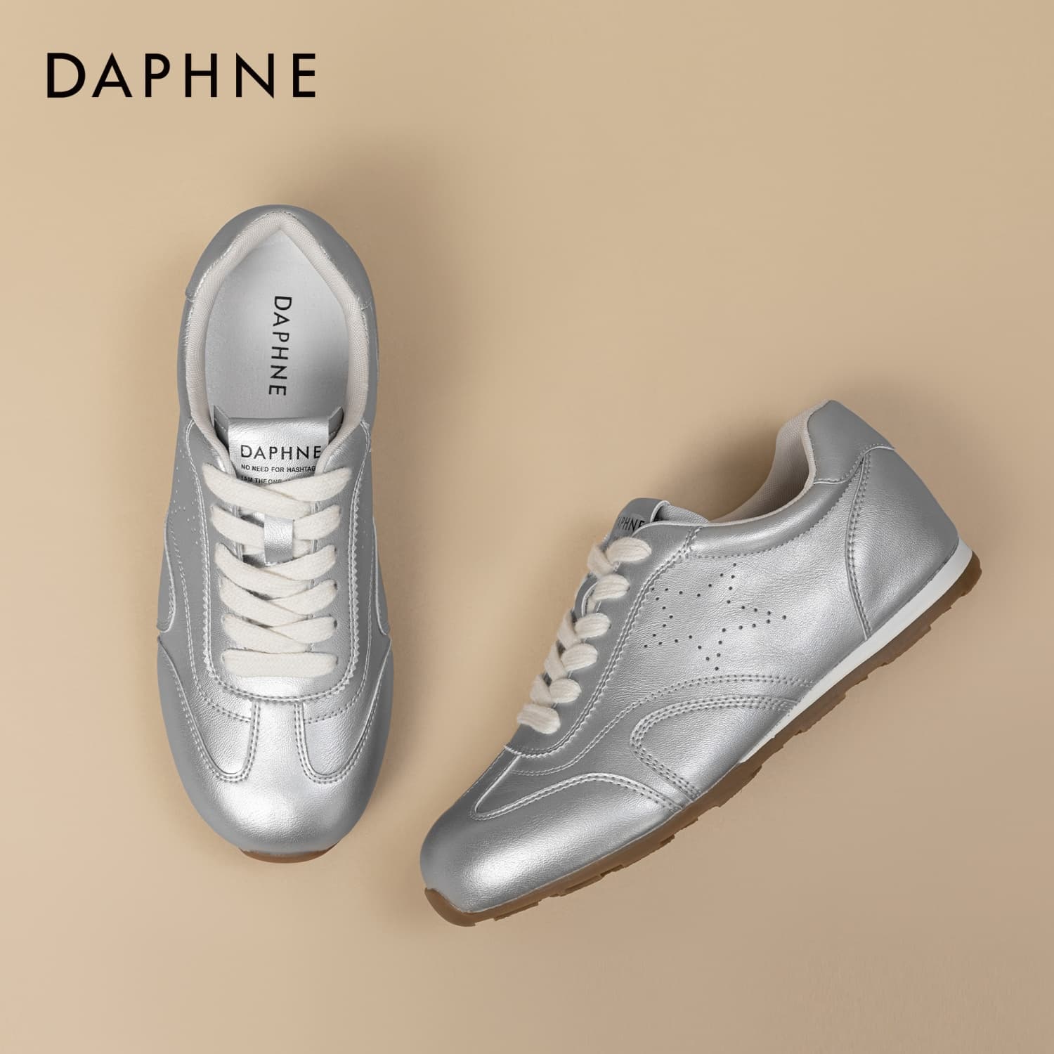 Кроссовки DAPHNE Синтетическая кожа Лоу-топы Кеды немецкой армии (GAT) Женские - изображение 5