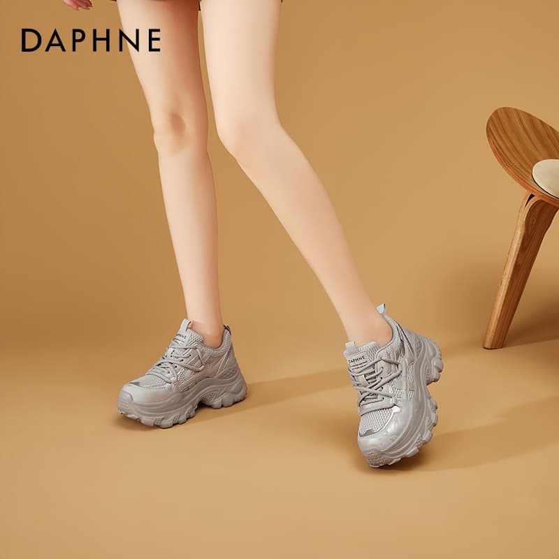 Кроссовки DAPHNE массивные кроссовки высокие женские - изображение 7