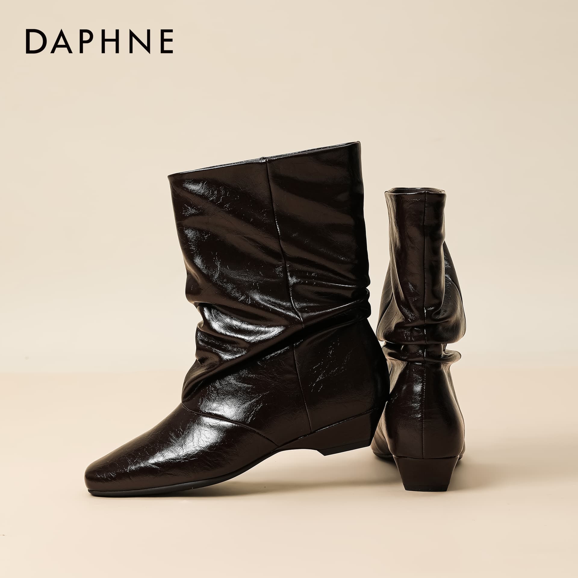 Сапоги DAPHNE Синтетическая кожа Ботильоны Женские - изображение 5