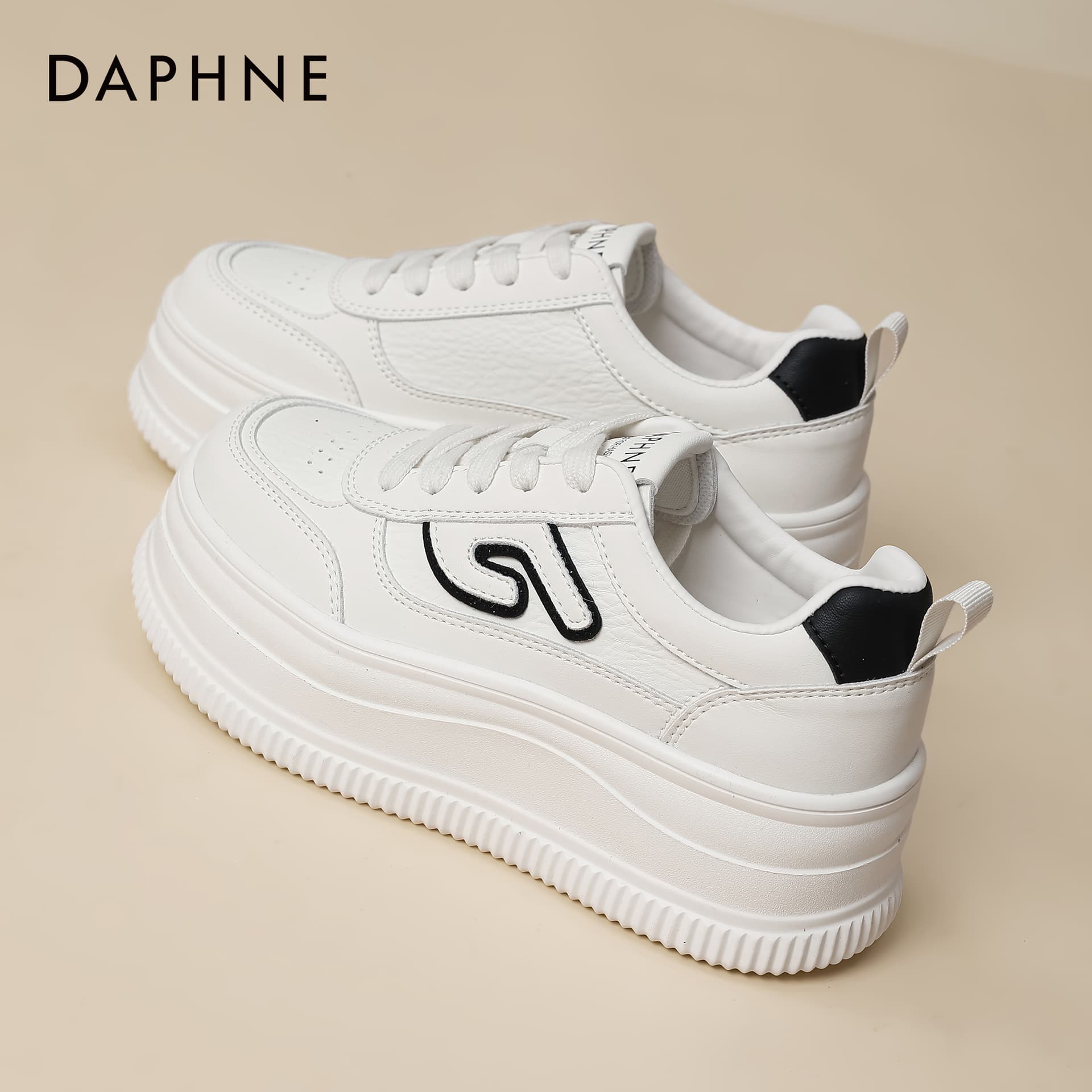 Кроссовки DAPHNE Ткань Лоу-топы Повседневная обувь Женские - изображение 4
