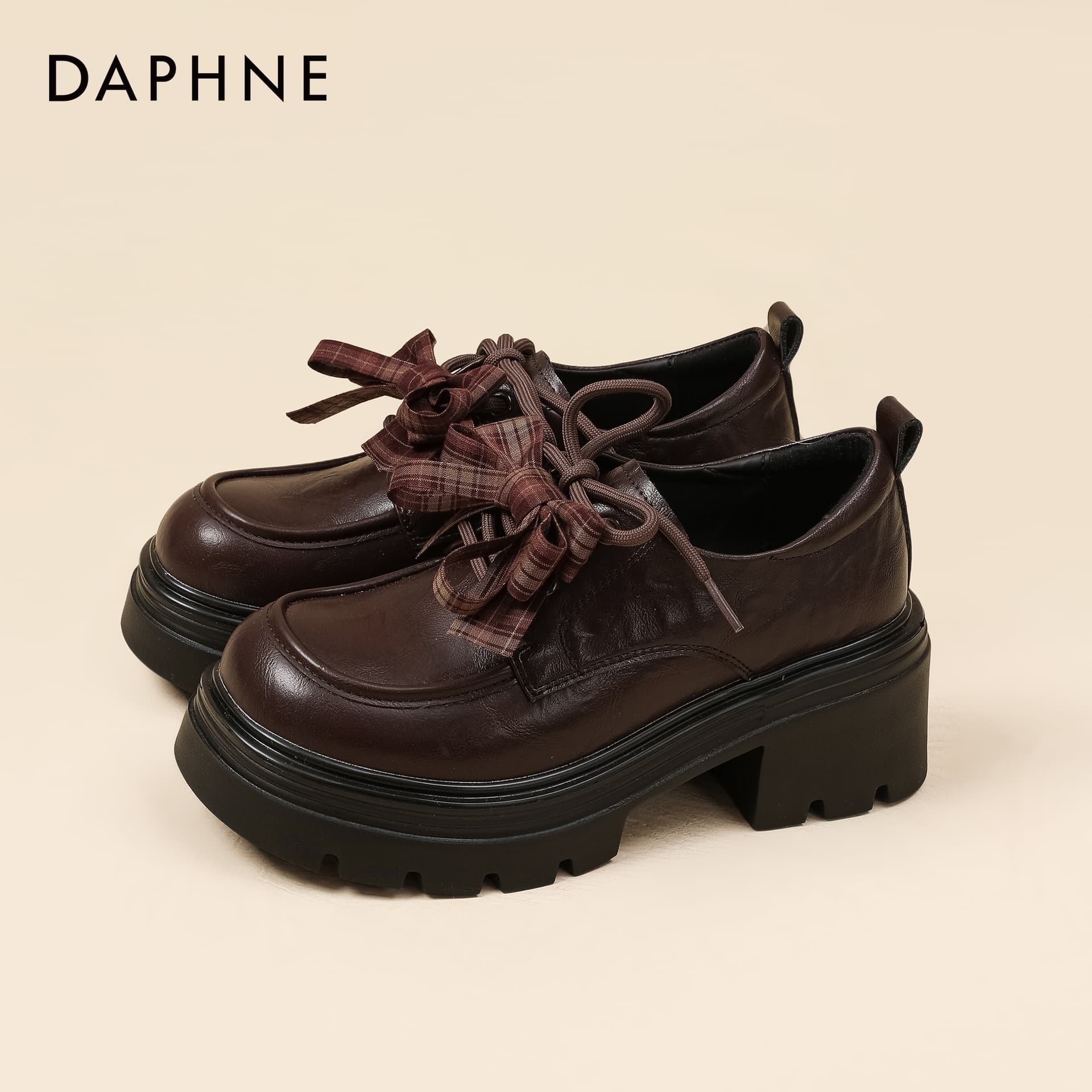 Лоферы DAPHNE Women's High Journal Обувь Синтетическая кожа Лоферы Женские - изображение 2