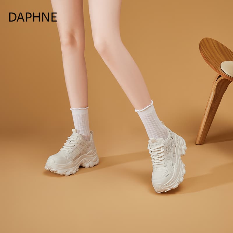 Кроссовки DAPHNE массивные кроссовки высокие женские - изображение 7