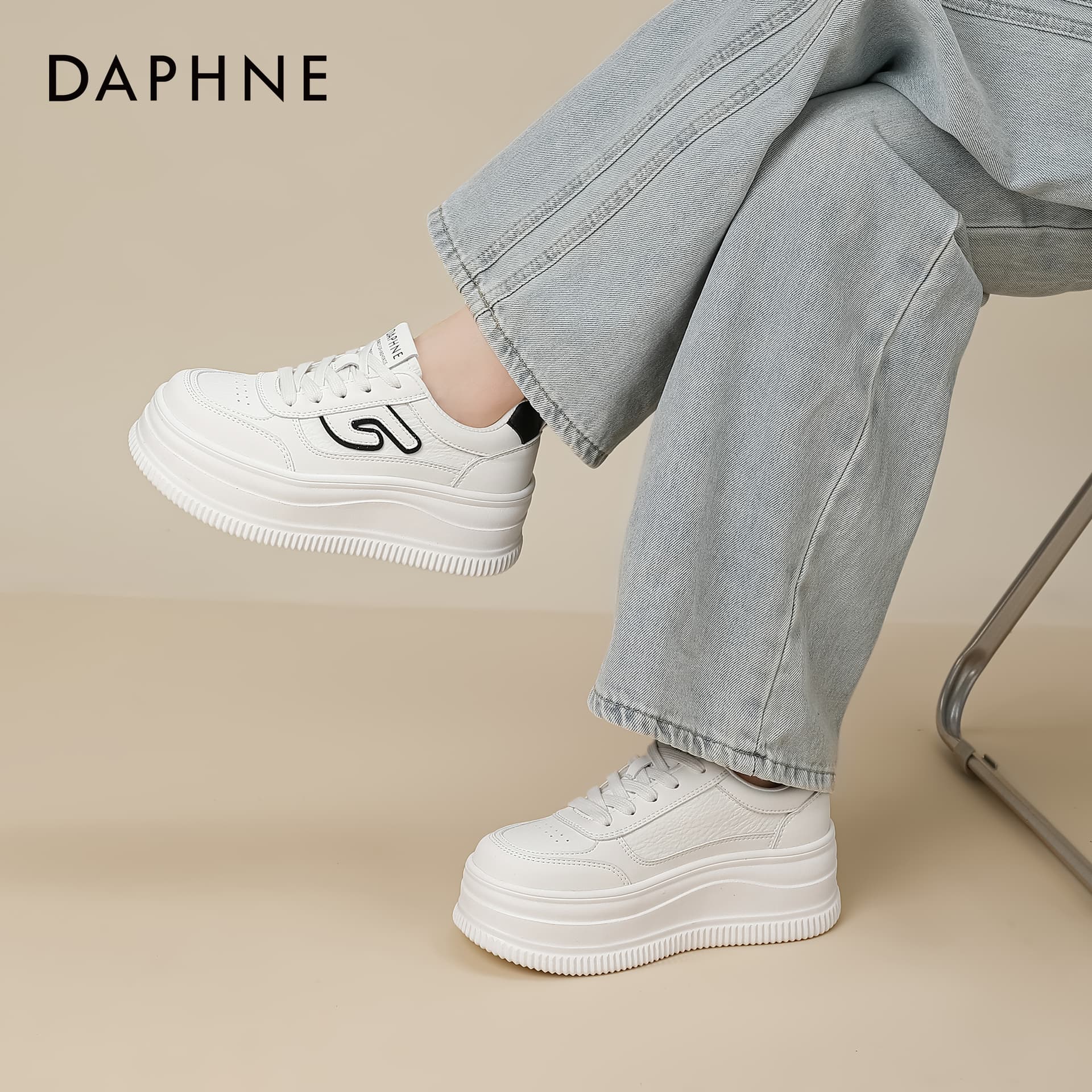 Кроссовки DAPHNE Ткань Лоу-топы Повседневная обувь Женские - изображение 6